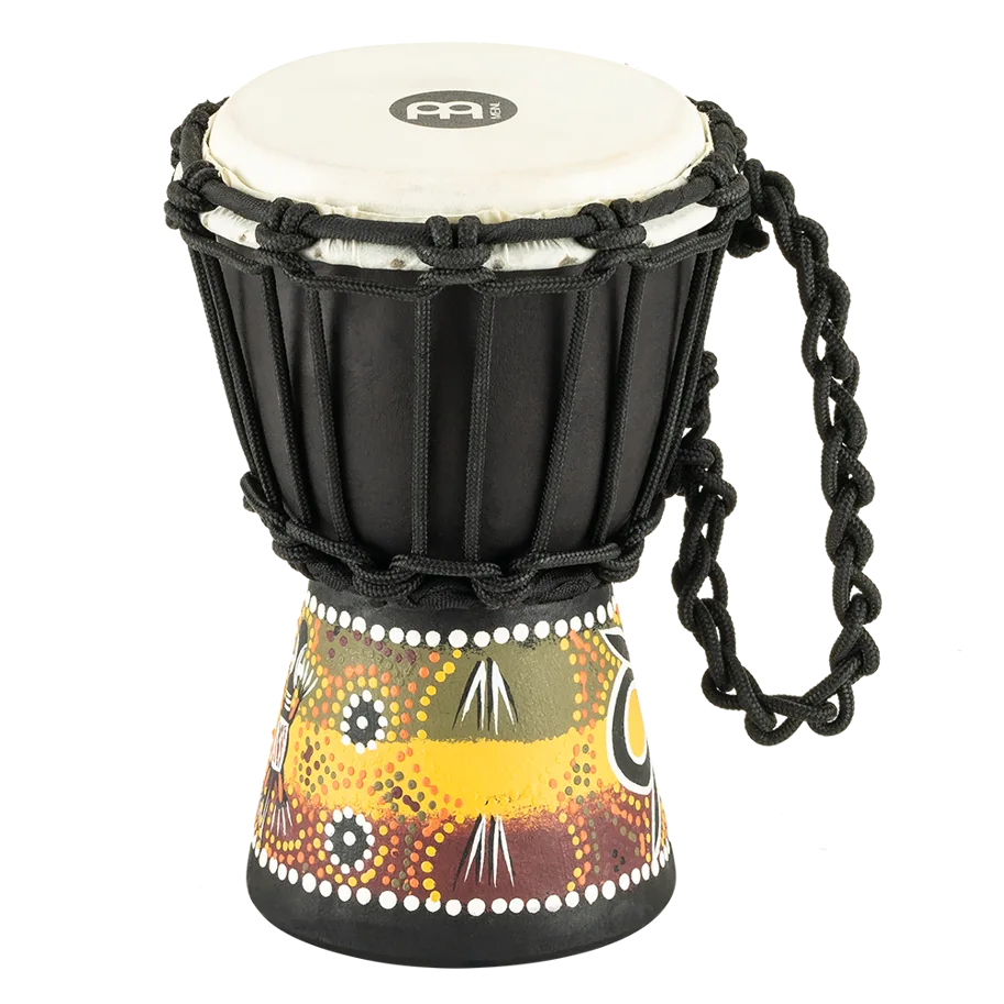 4 1/2" African Style Mini Djembe - Gecko Design