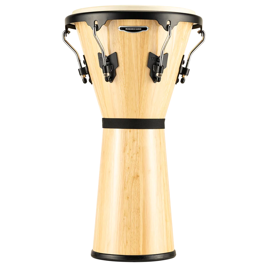 12 1/2" Wood Djembe - Natural
