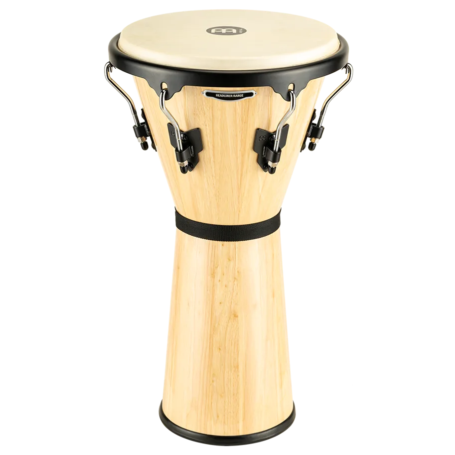 12 1/2" Wood Djembe - Natural
