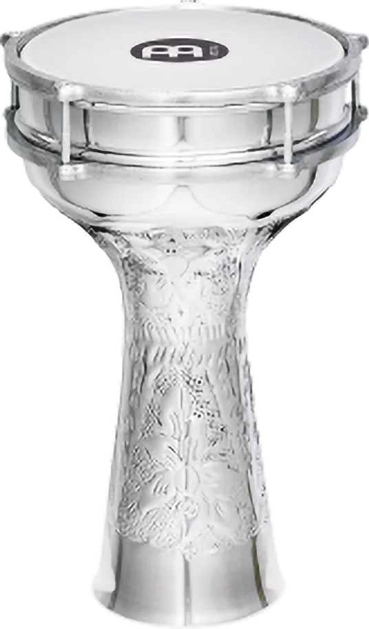 8" Darbuka - Aluminum - Hand-Hammered