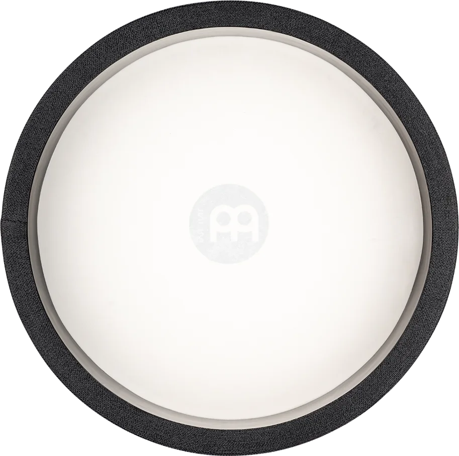 12"Jumbo Djembe Synthetic Head - White Fiberskin