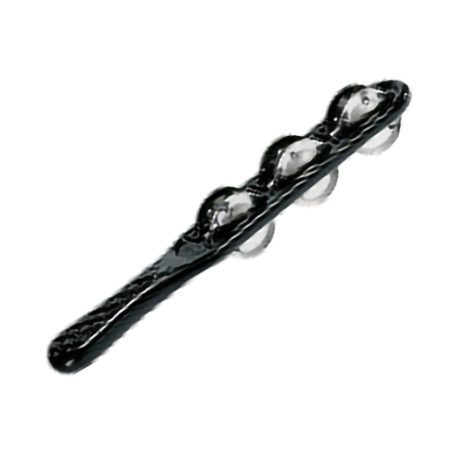 Jingle Stick - Stainless Steel Jingles - Black