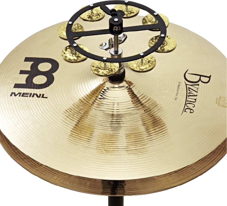 Hihat Tambourine - Single Row - Brass Jingles