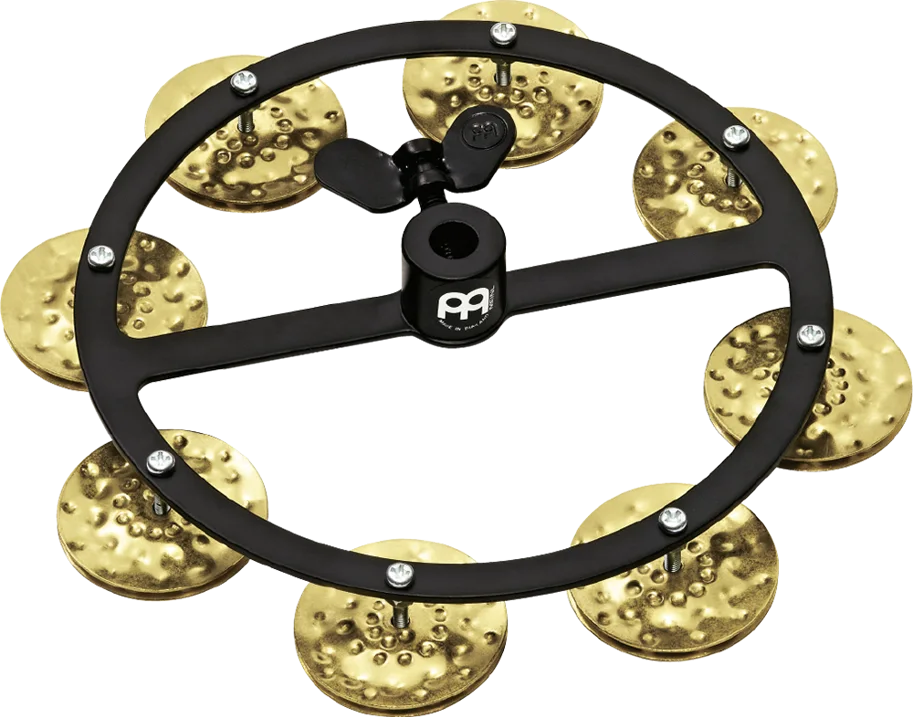 Hihat Tambourine - Single Row - Brass Jingles