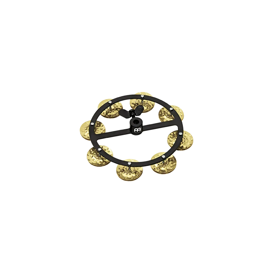 Hihat Tambourine - Single Row - Brass Jingles