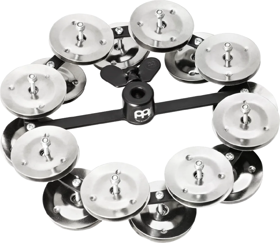 Hihat Tambourine - Double Row - Steel Jingles
