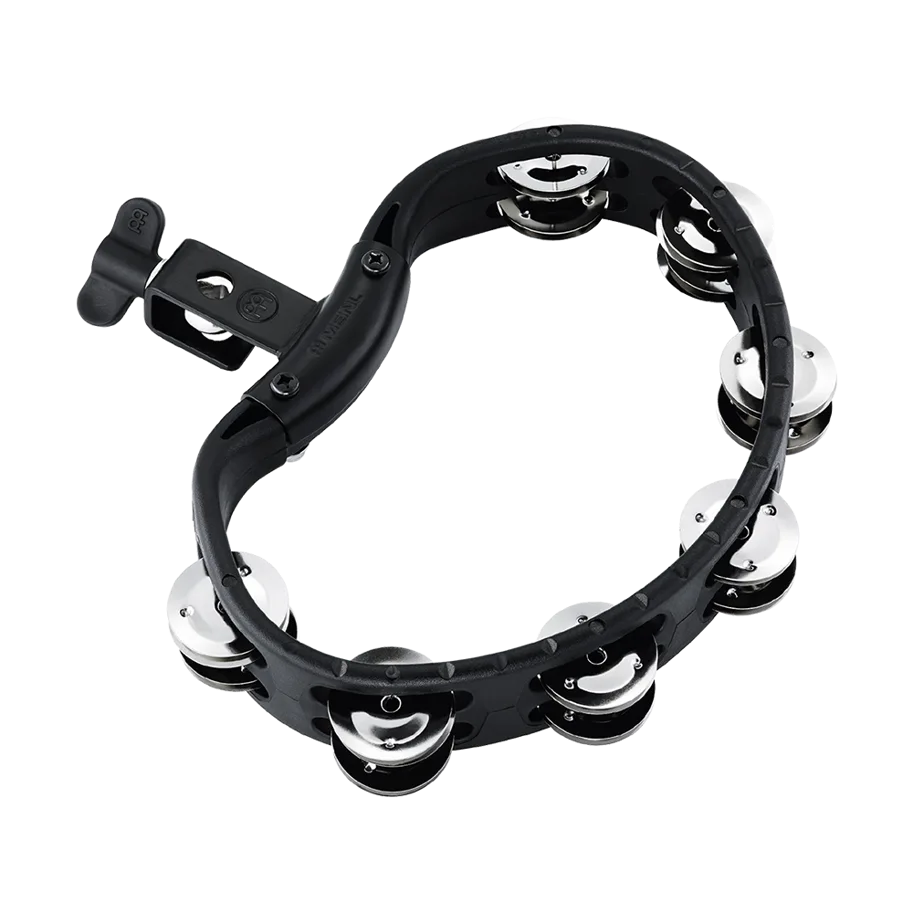Headliner Mountable Tambourine - ABS - Steel - Black