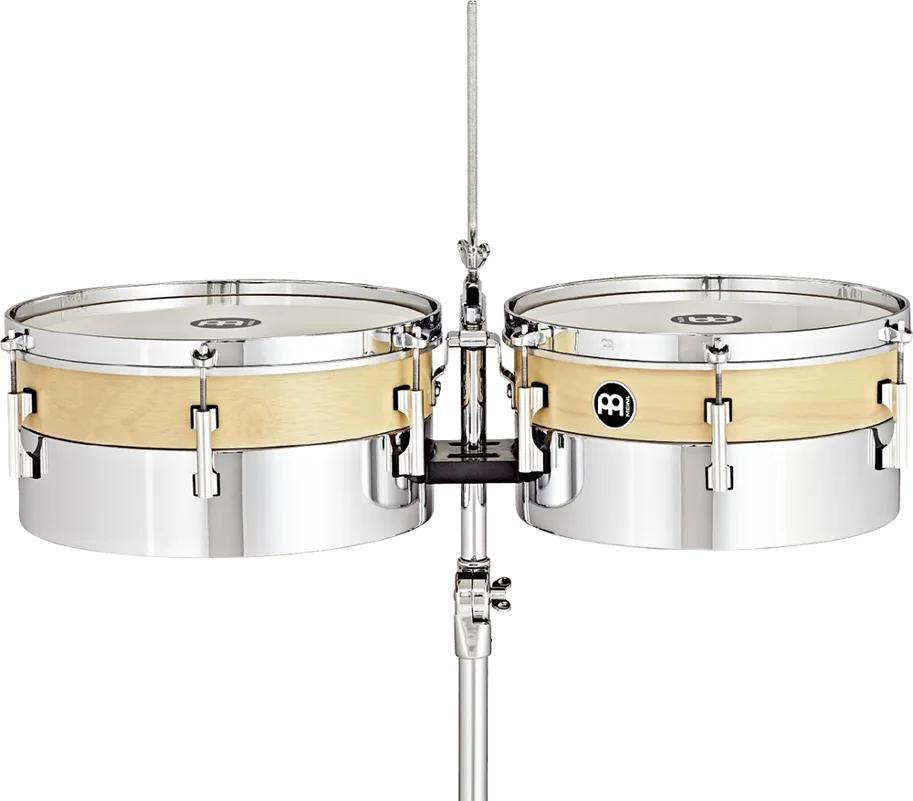 13" & 14" Hybrid Timbales - Siam Oak/Steel