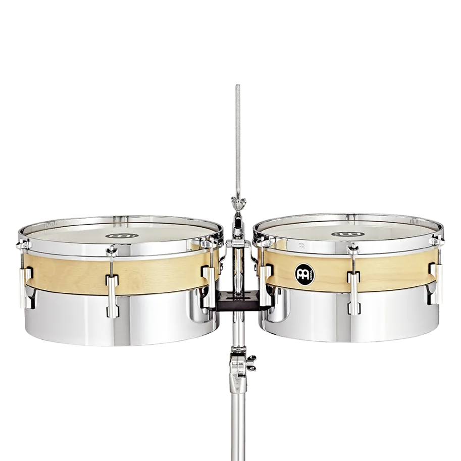 13" & 14" Hybrid Timbales - Siam Oak/Steel
