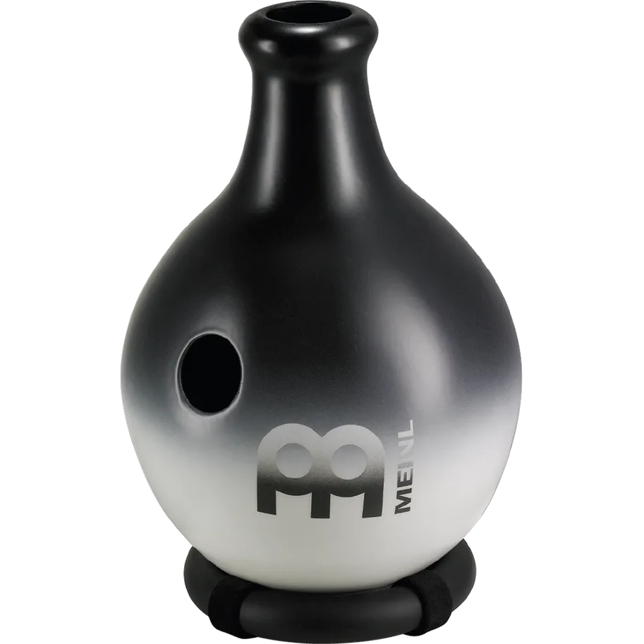 Ibo Drum - Ceramic - Black/White