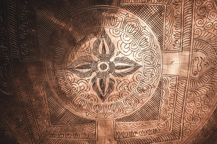 22" / 55cm Indian Premium Wind Gong incl. TMTGS-L