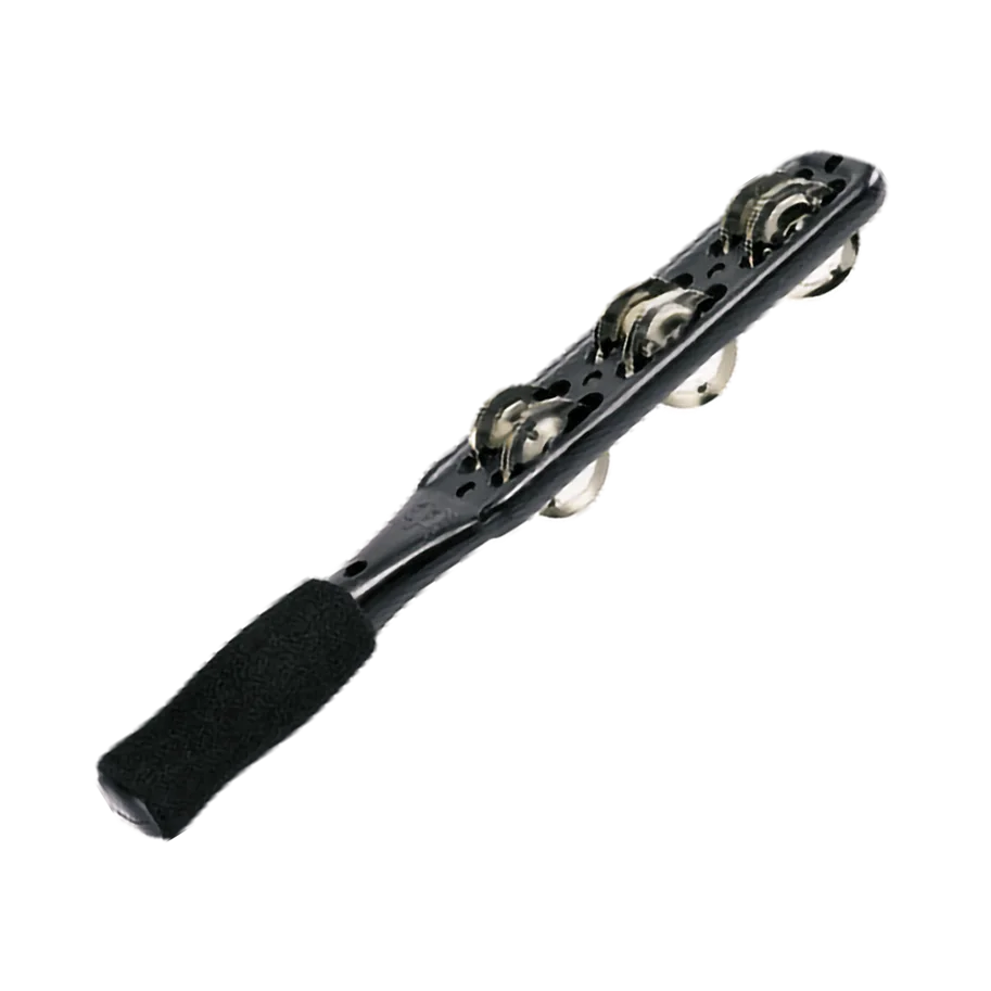 Professional Jingle Stick - Steel Jingles - Black