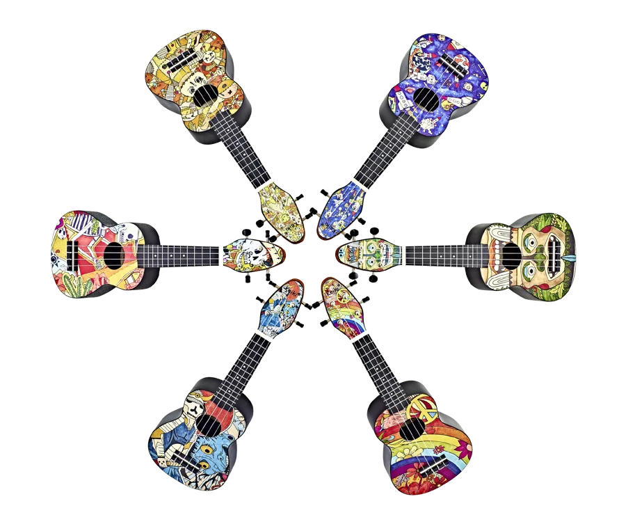 Keiki® Ukulele Package - Soprano - Spaceman