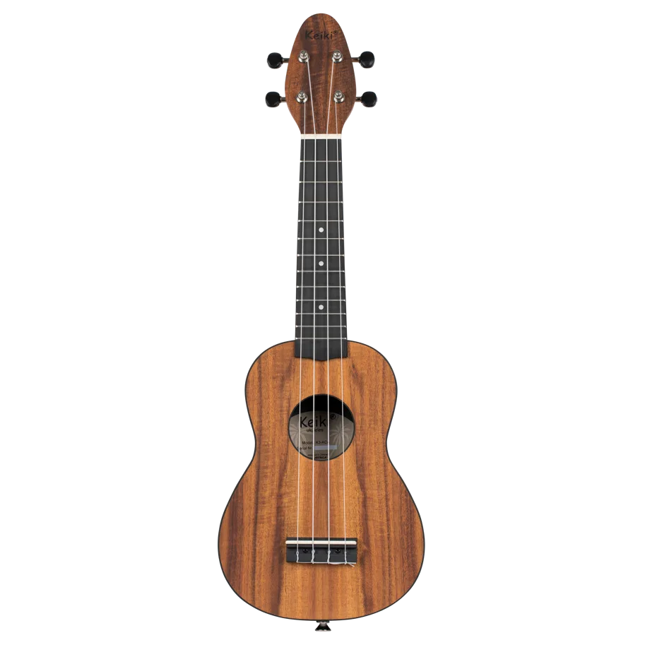 Keiki® Ukulele Package - Soprano - Acacia