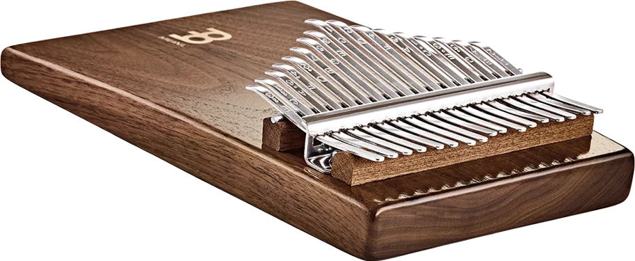 Solid Kalimba - 17-Notes - Black Walnut
