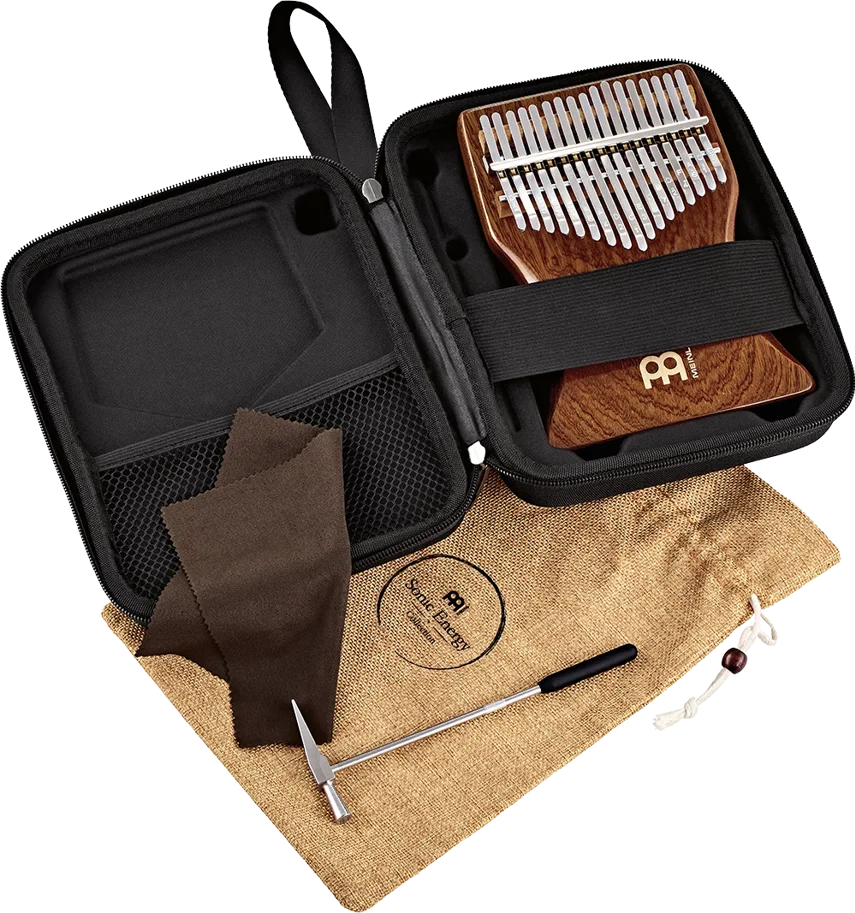 Solid Kalimba - 17-Notes - Sapele