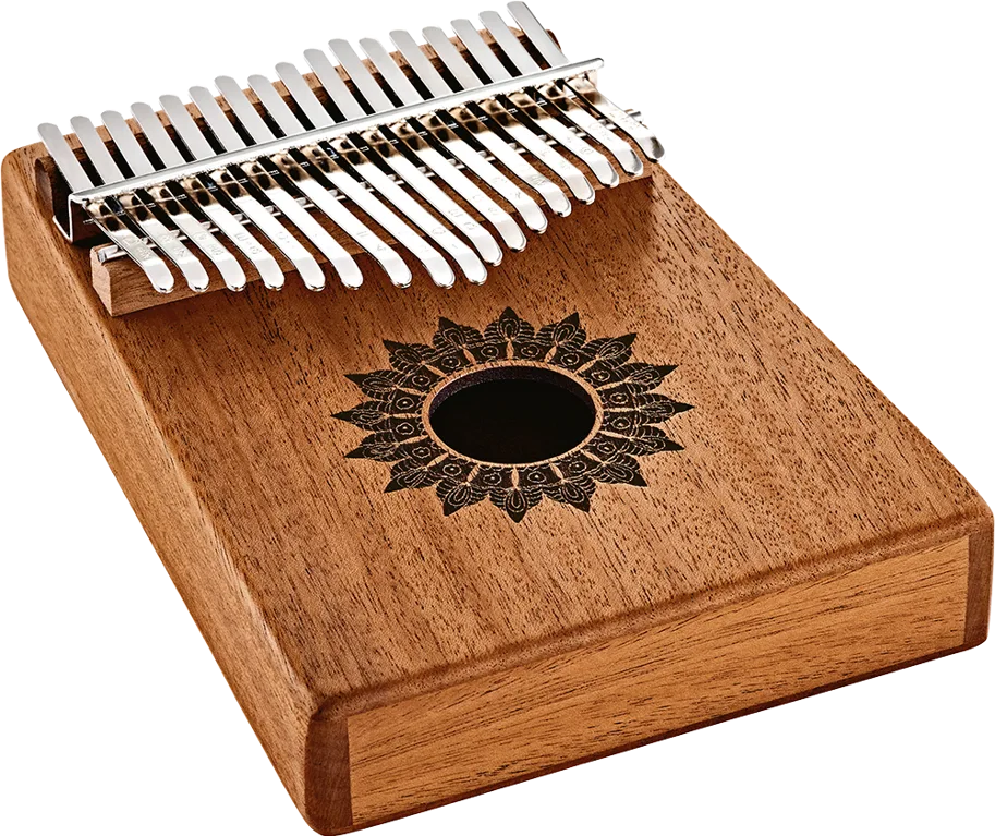 Sound Hole Kalimba - 17-Notes - Mahogany Matte