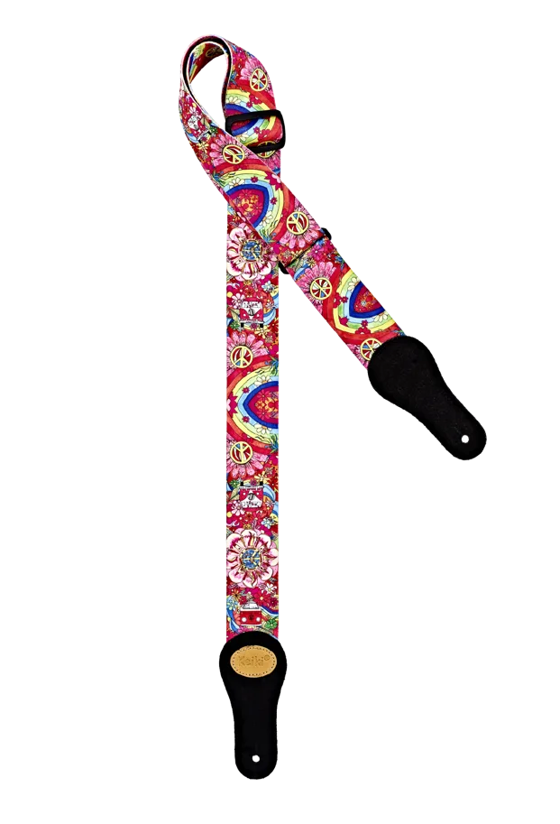 Keiki® Designer Guitar Strap - Peace 68