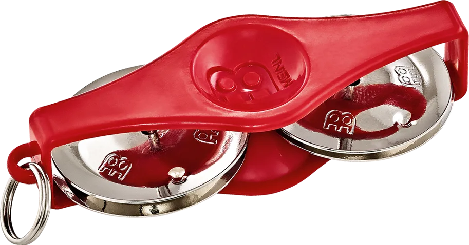 Key Ring Tambourine - Red