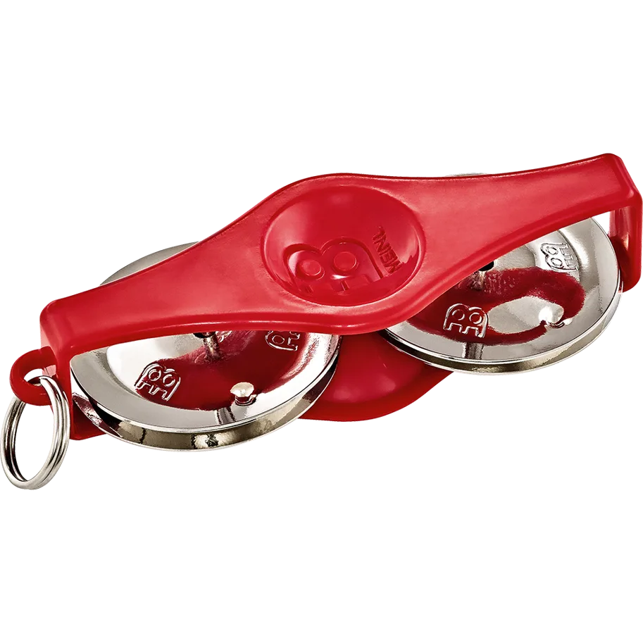 Key Ring Tambourine - Red