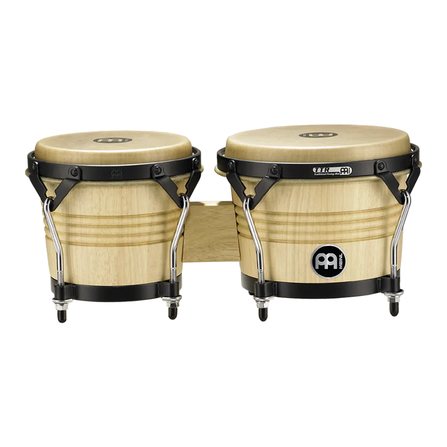 6 3/4" & 8" Luis Conte Wood Bongo - Natural