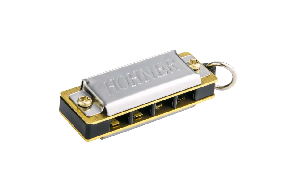 Mini harmonica with plastic box