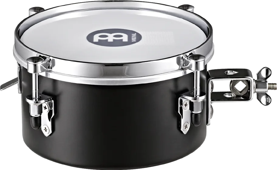 8" Drummer Snare Timbales - Black