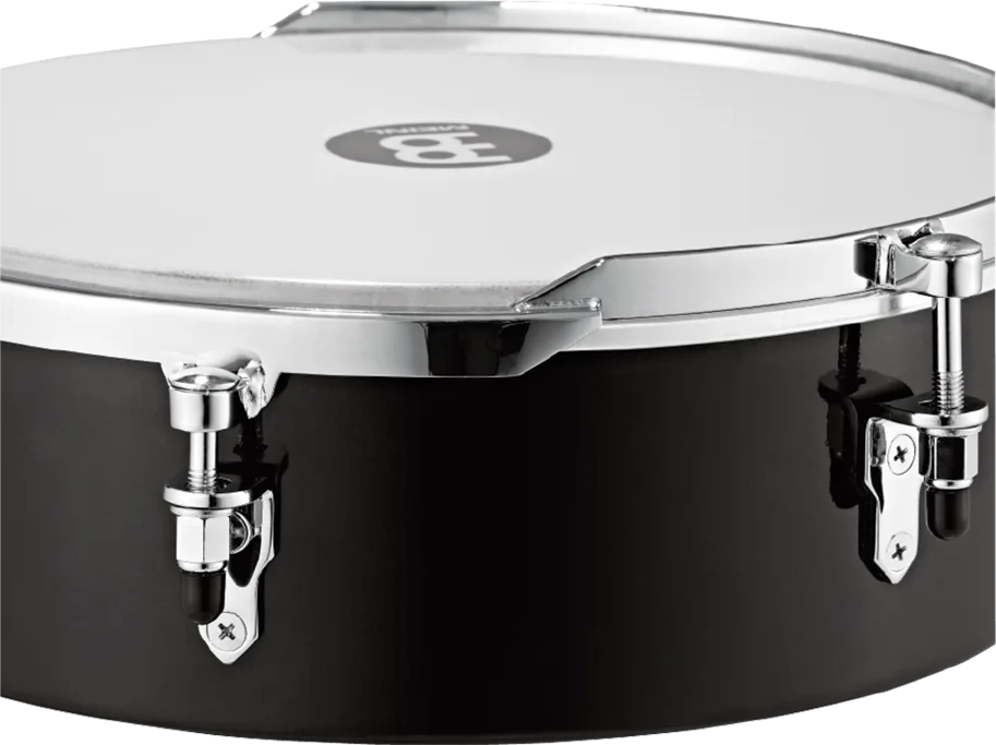 13" Taku Hirano Timbales - Hand-Bale - Black Steel