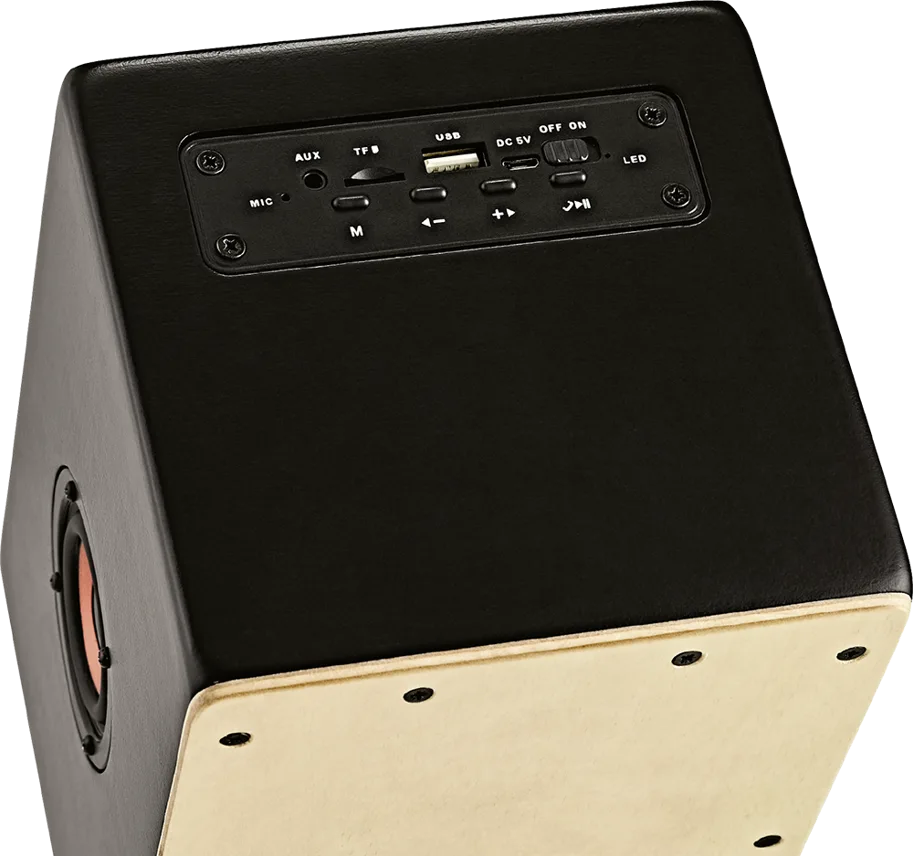 Mini Cajon Bluetooth Speaker