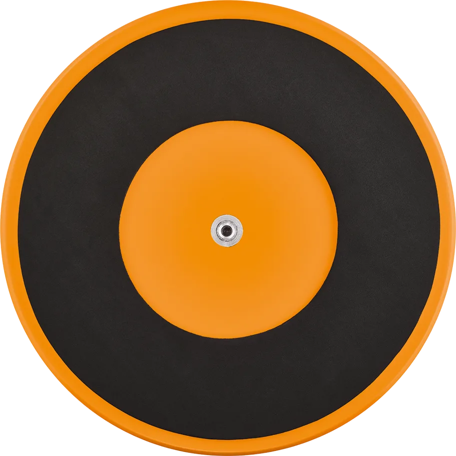 Practice Pad 12" - Marshmallow - Orange