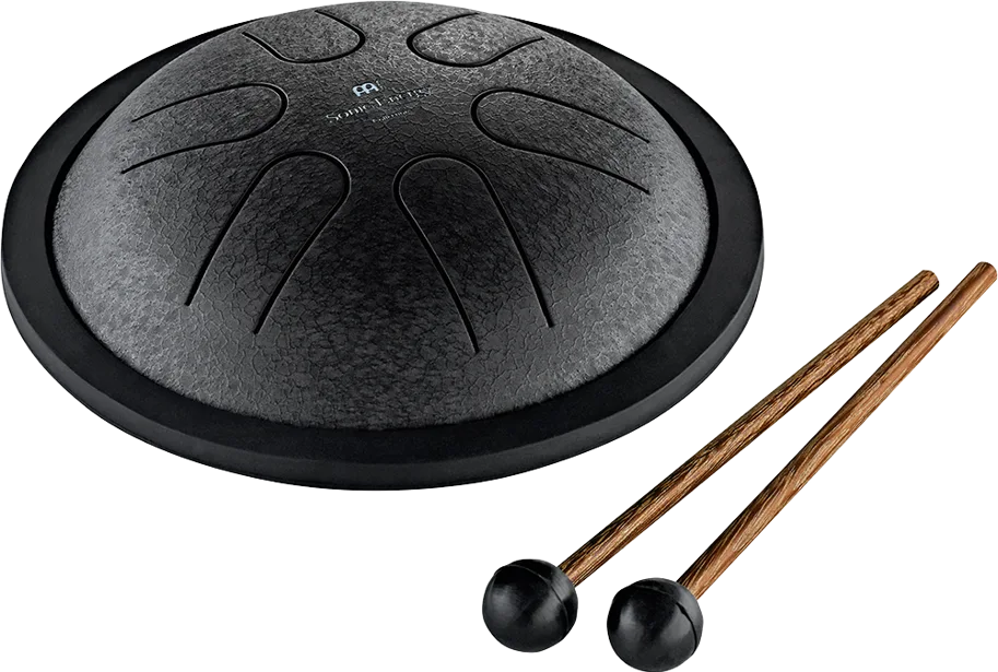 Mini Steel Tongue Drum - C Major - Black