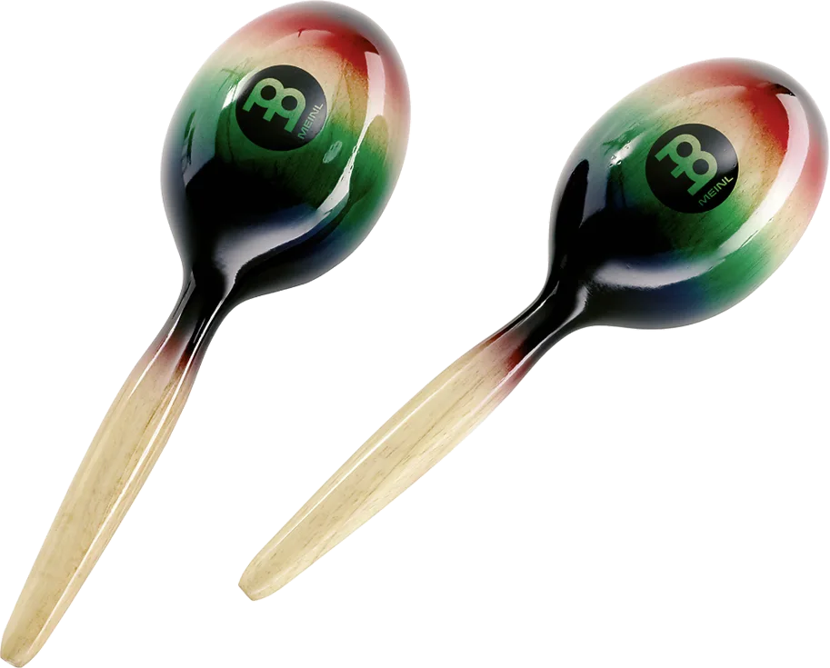 Wood Maracas - Oval - Multi Colour