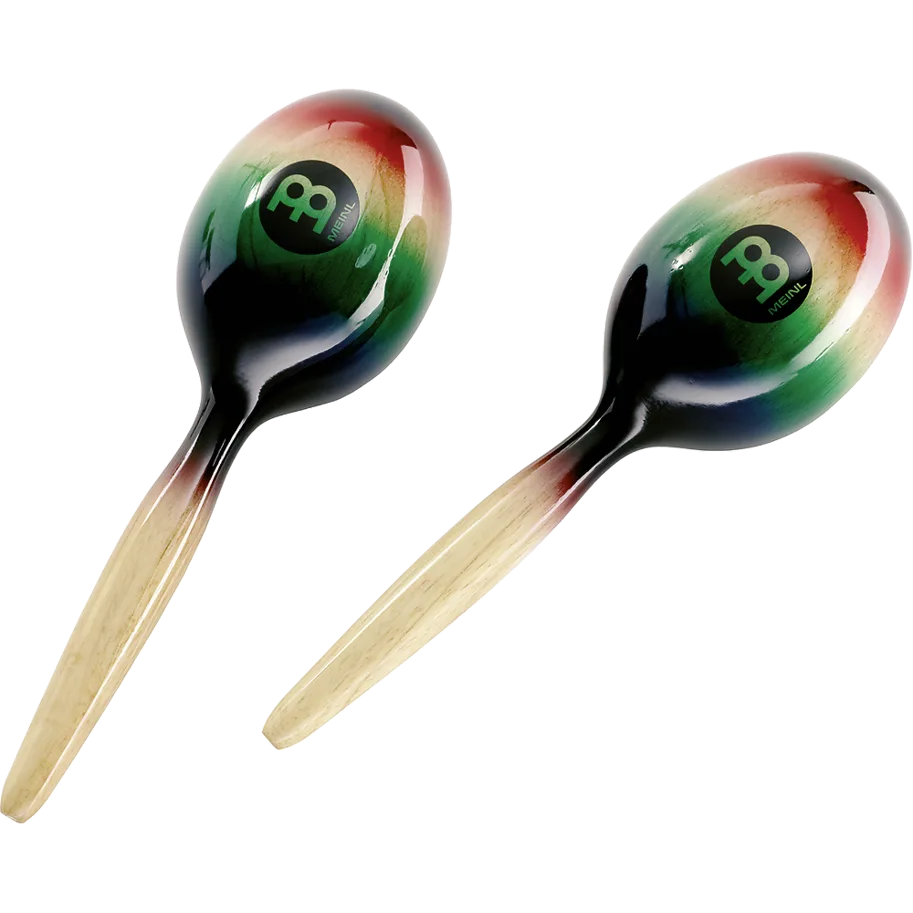 Wood Maracas - Oval - Multi Colour