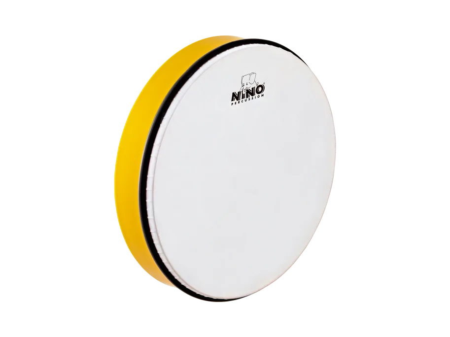 NINO® Percussion ABS Hand Drum, 12", Yellow