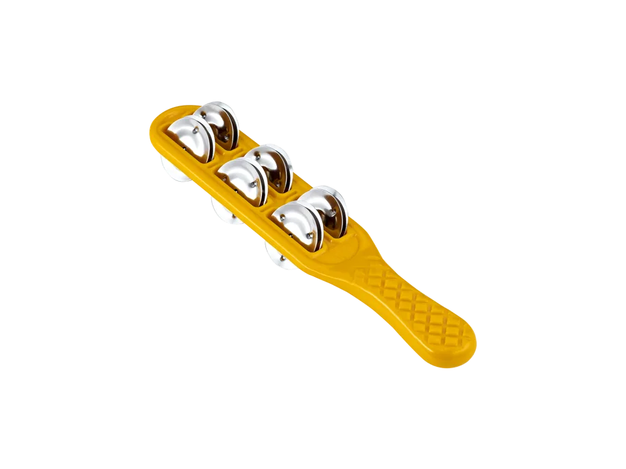 NINO® Percussion Jingle Stick ABS Plastic, Yellow