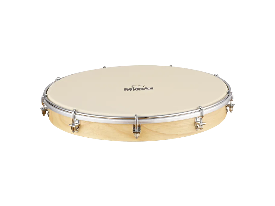 NINO® Percussion Tuneable Hand Drum With True Feel Synthetic Head, 12", Natural