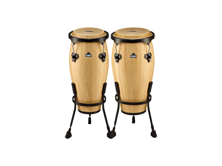 NINO® Percussion Wood Conga Set, 8" & 9"