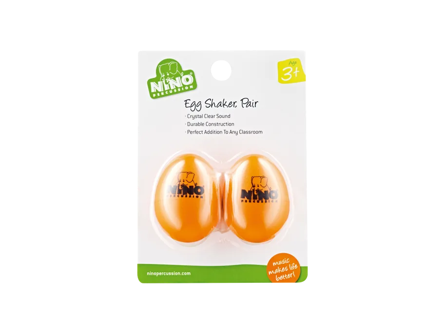NINO® Egg Shakers are vital to every percussion collection. They have an extremely pronounced and crystal clear sound.