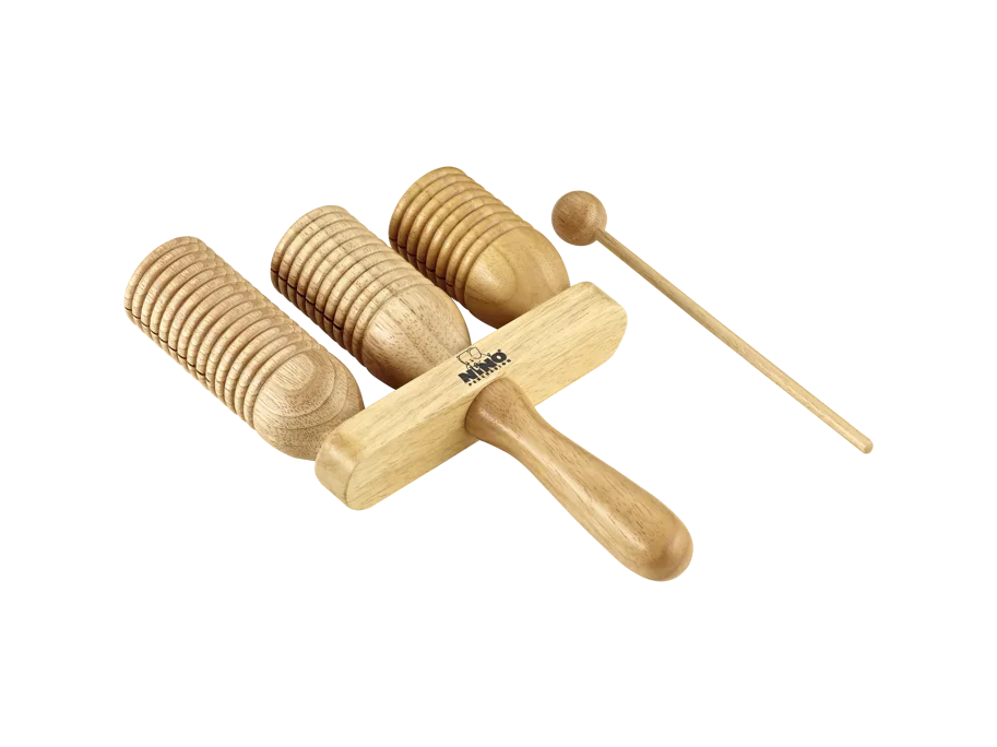 NINO® Percussion Wood A-Go-Go's, 3 Rows