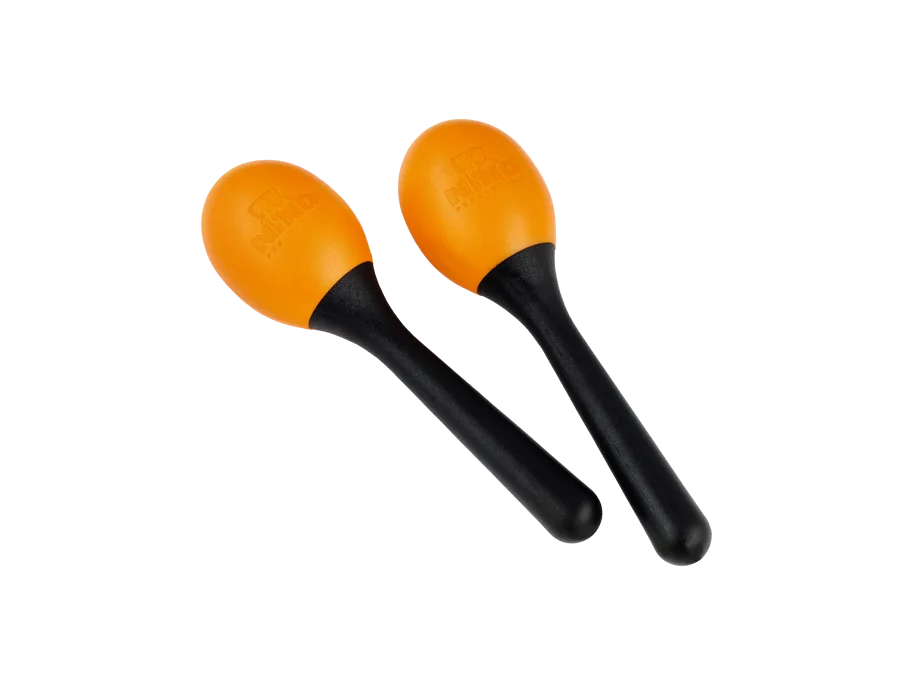 NINO® Percussion Plastic Egg Maraca, 6", Orange