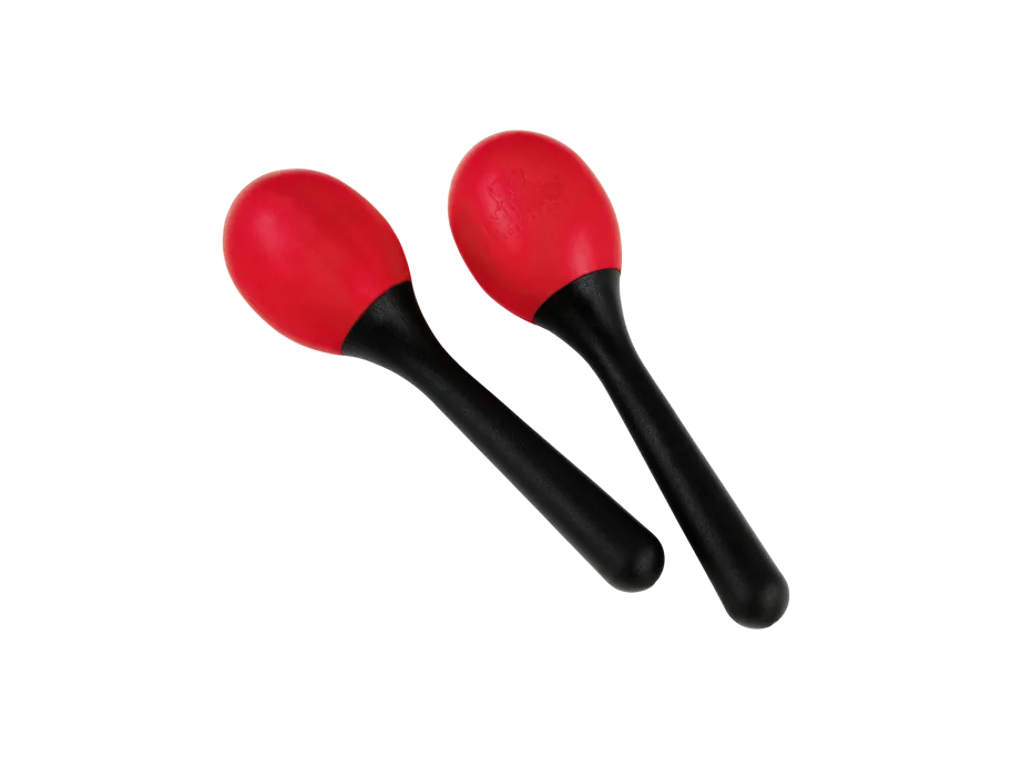 NINO® Percussion Plastic Egg Maraca, 6", Red