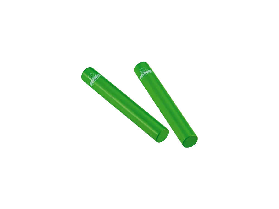 NINO® Percussion Rattle Sticks, 7", Green