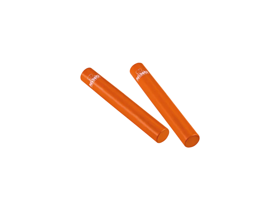 NINO® Percussion Rattle Sticks, 7", Orange
