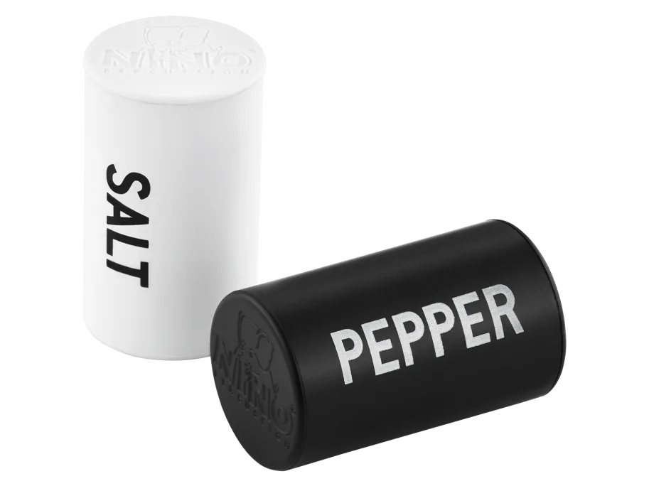 NINO® Percussion "Salt & Pepper" Shakers Plastic