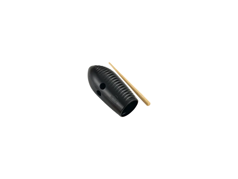 NINO® Percussion Mini Güiro, Black