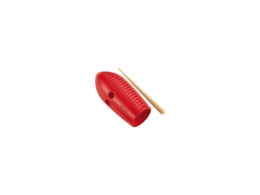 NINO® Percussion Mini Güiro, Red