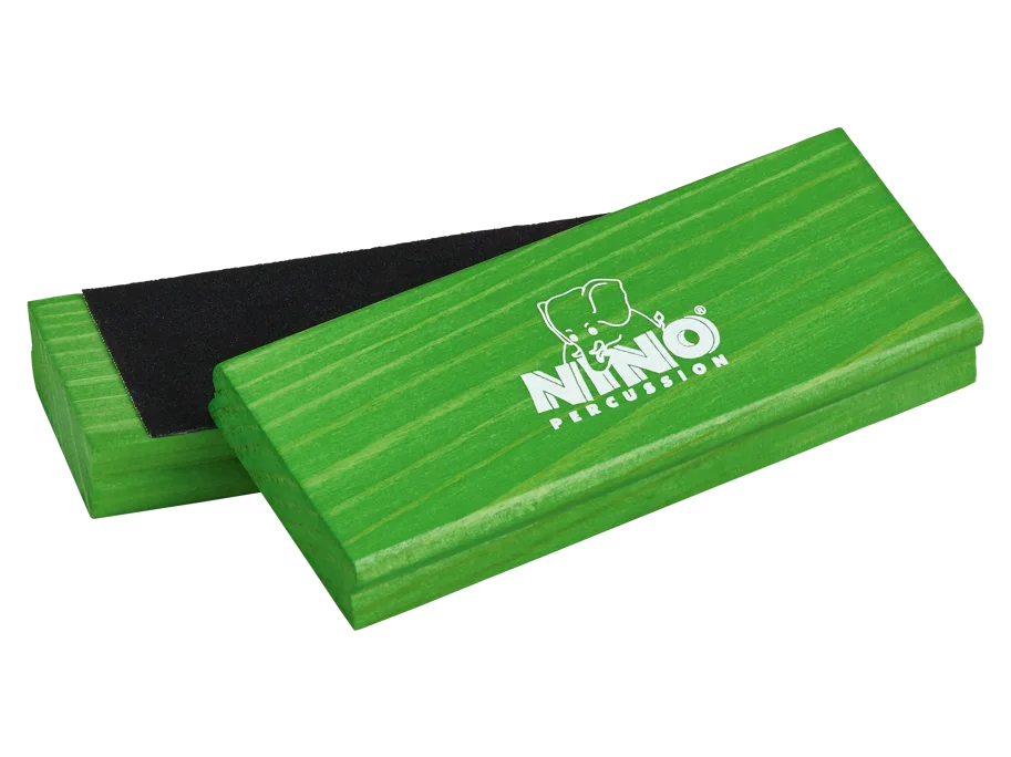 NINO® Percussion Sand Block Pine Wood, Green