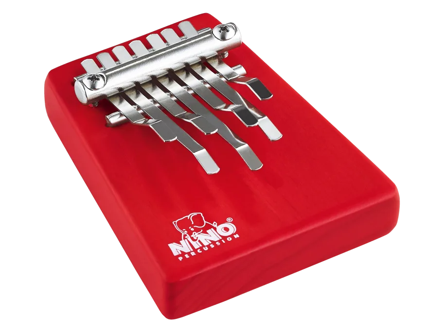 NINO® Percussion Wood Kalimba Radiata Pine, Medium, Red