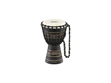 NINO® Percussion Original African Style Rope Tuned Wood Djembes, 7", Moon Rhythm Series, X-Small
