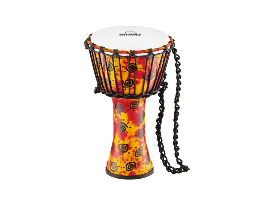 NINO® Percussion Rope Tuned Synthetic Djembes, 10", Synthetic Head
